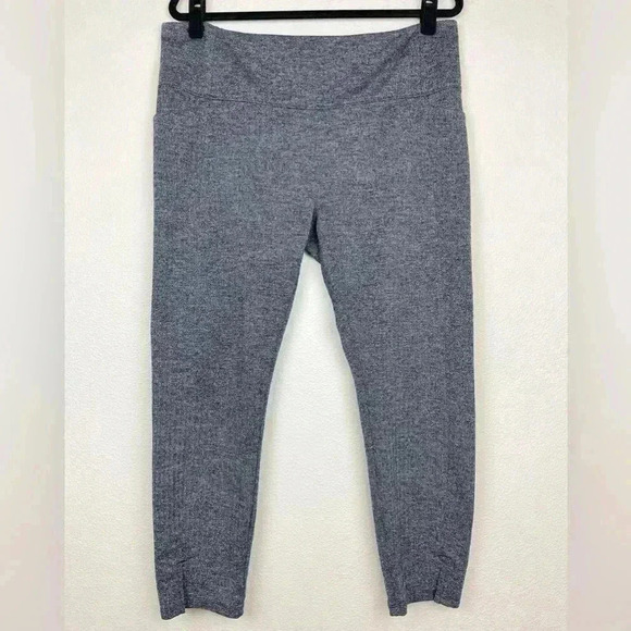 ATHLETA Women's XL Herringbone Mercer Tight Black Grey Phone Pockets Athletic - Picture 2 of 13